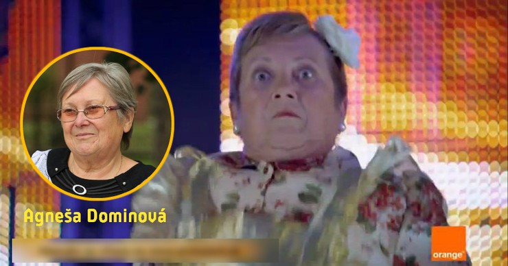 Agneša Dominová v reklame