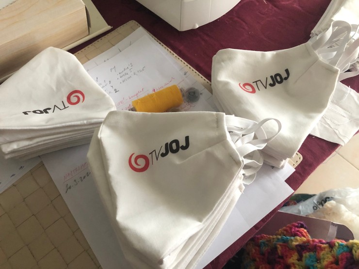 Rúška s logom TV JOJ