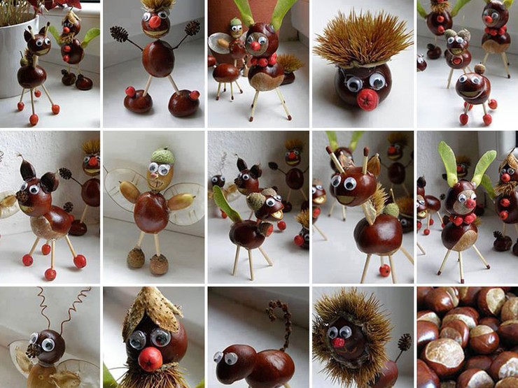 Tipy na hry s deťmi: Gaštanové divadielko