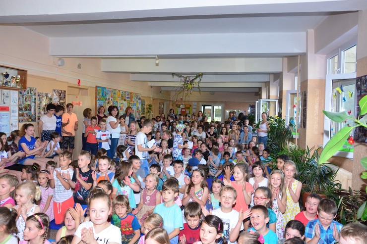 Autogramiáda na ZŠ Hroncova v Košiciach