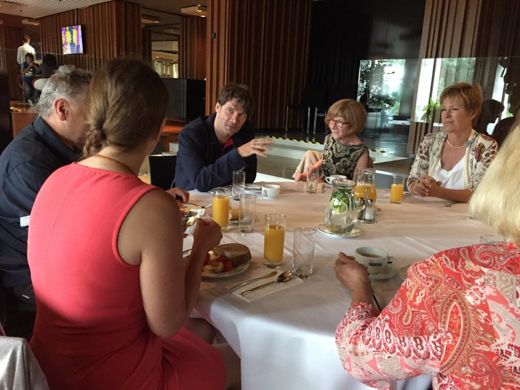 Art Film Fest a herci z pripravovaného seriálu Hotel