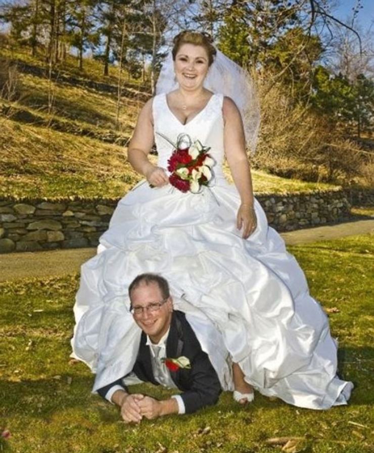 Najhoršie svadobné fotografie