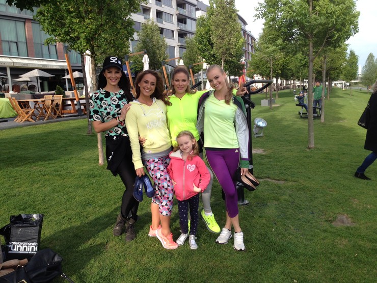 Príprava na High Heels Run 1