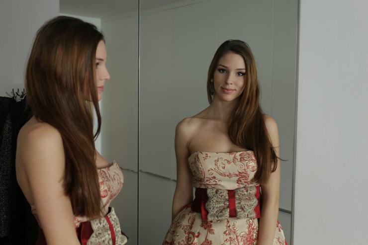 Fitting šiat na Miss World