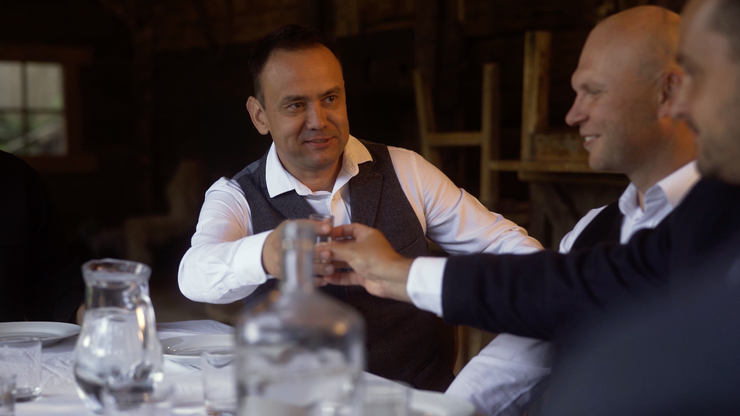 Nakrúcanie klipu ku skladbe Daj pusu od kapely Sokoly