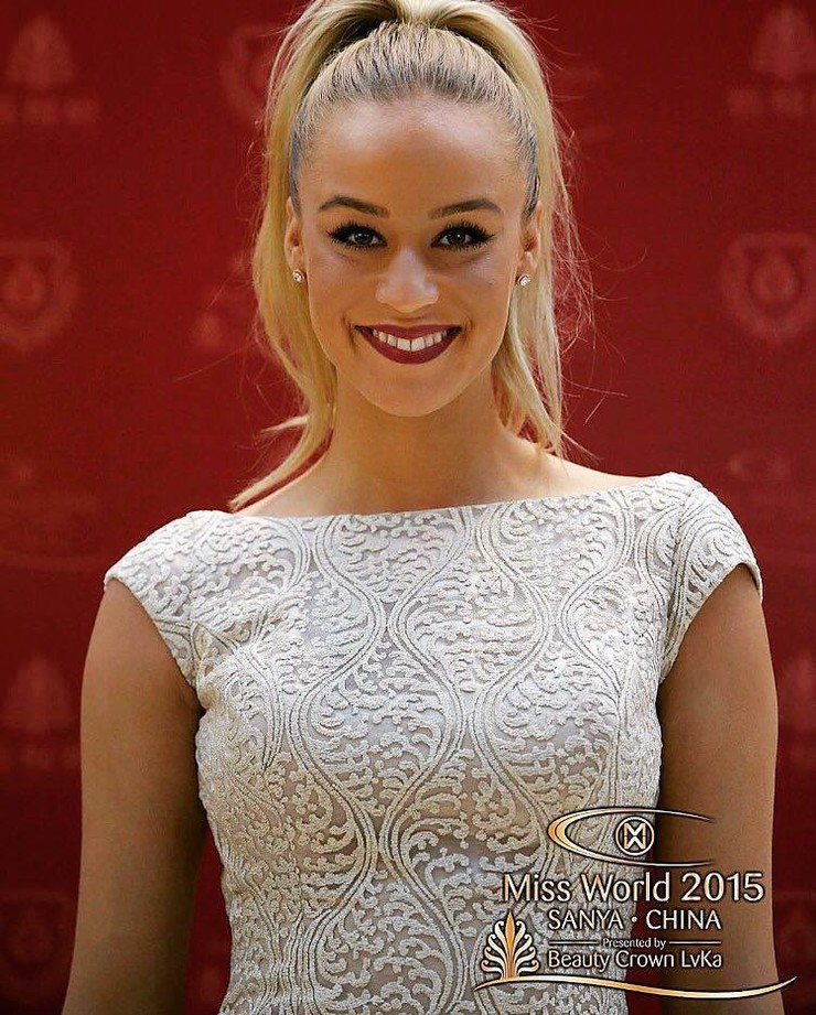 Lujza Strakova na Miss World