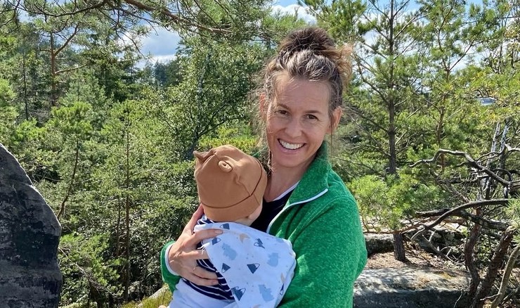 Octavia McKenzie so synčekom 