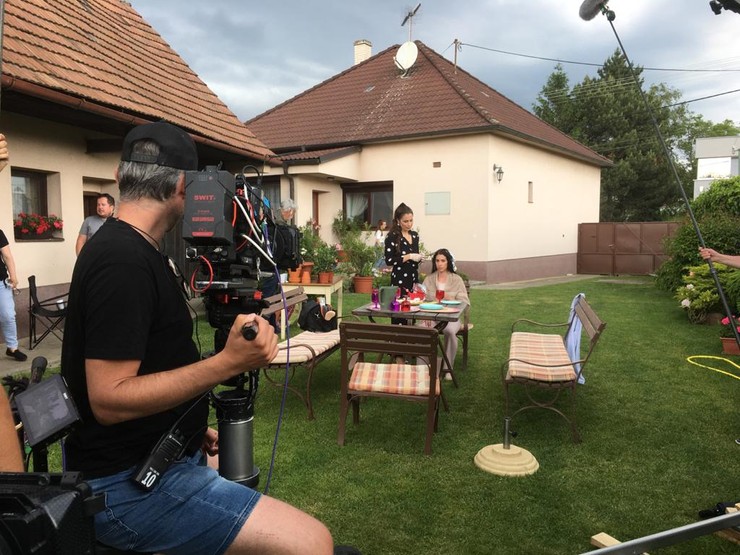 Nakrúcanie Zlatej rybky