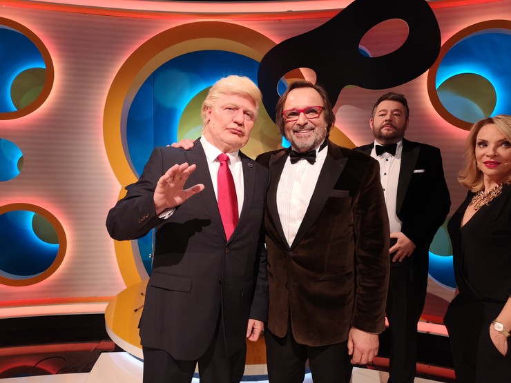 Inkognito - Silvester 2018- Donald Trump a Jožo Vajda