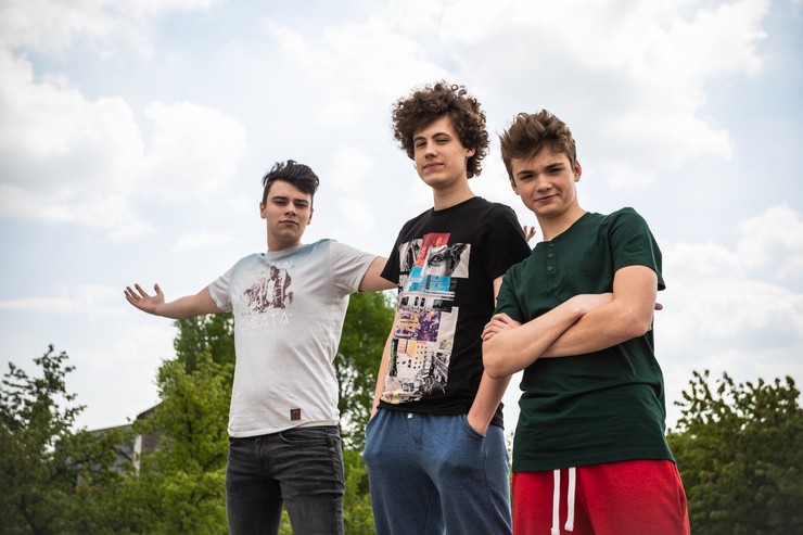 Naši - Gregor Miler, David Krajčík a Max Bolf