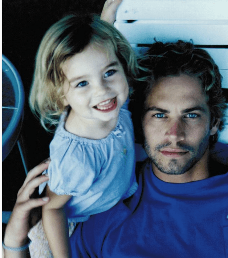 Paul Walker a jeho dcéra Meadow
