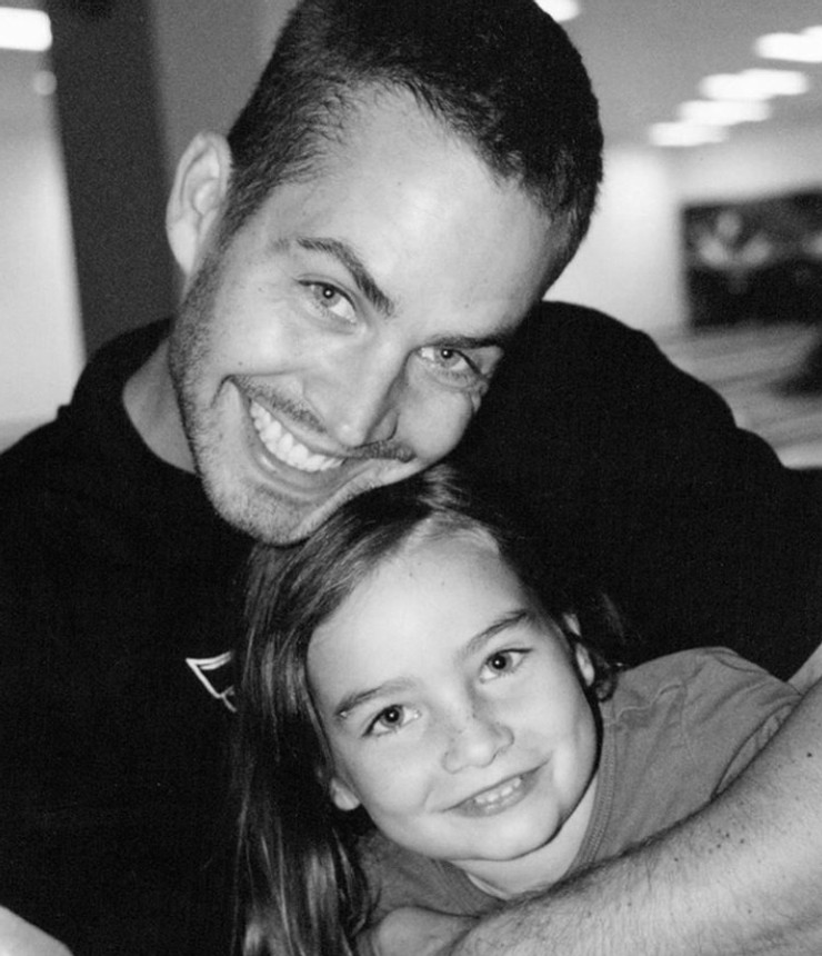 Paul Walker a jeho dcéra Meadow