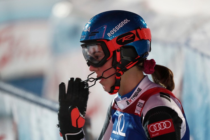 Petra Vlhová v Záhrebe