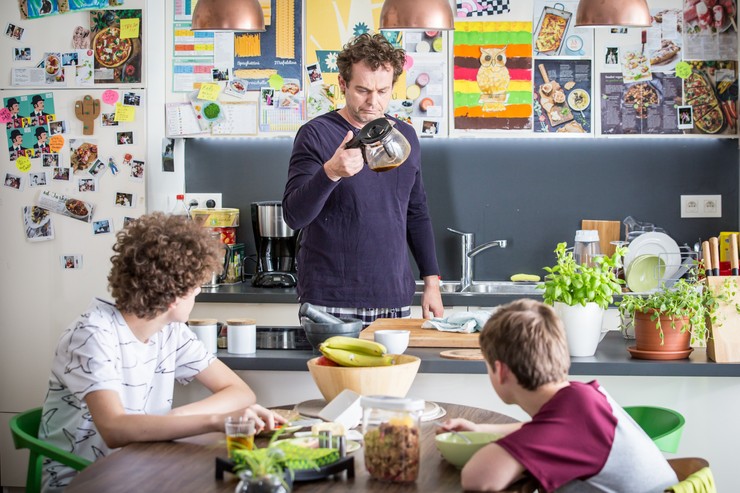 NAŠI - Tretia séria - nakrúcanie v kuchyni