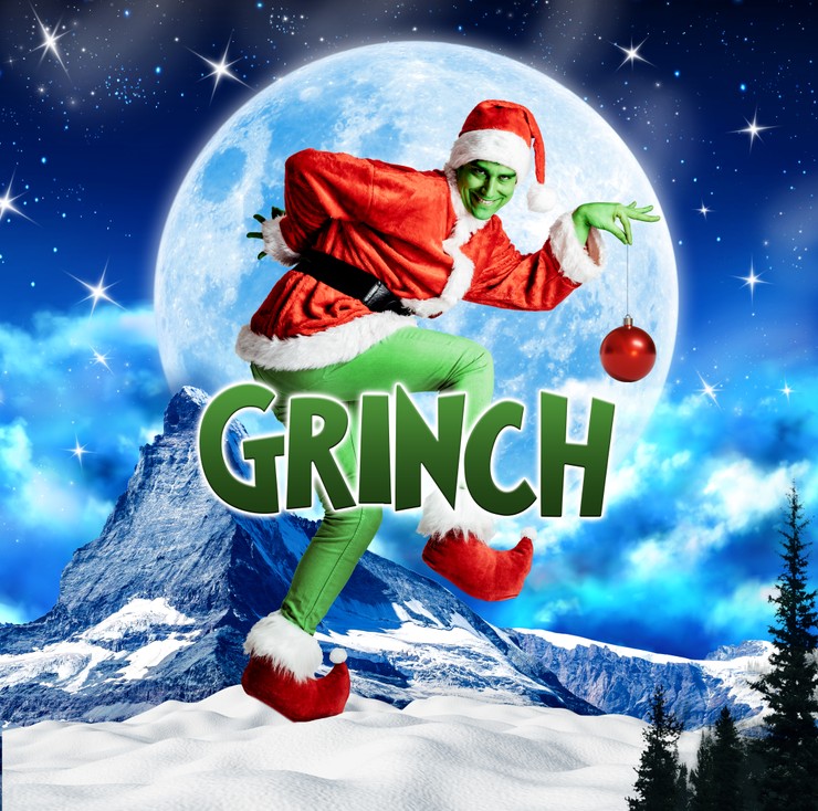Dávid Uzsák ako Grinch