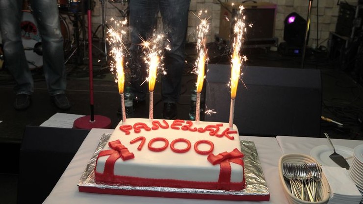 Oslava 1000. časti Paneláku 5