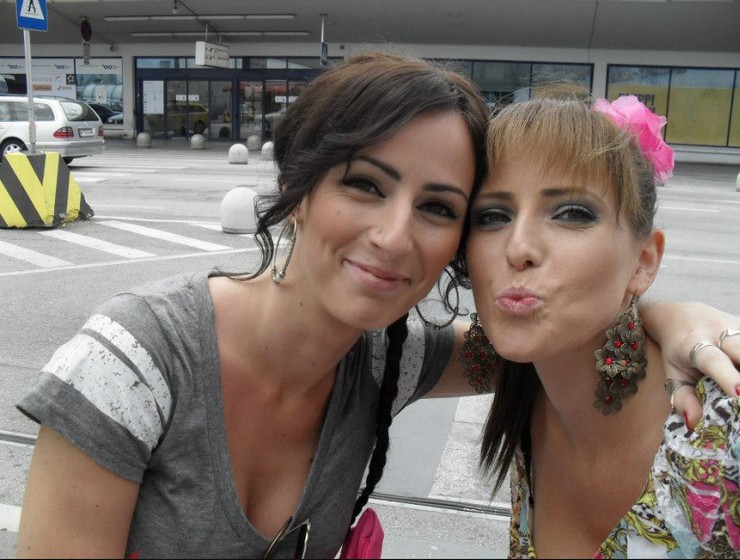 Zuzanita a jej sestra Katarína v roku 2014