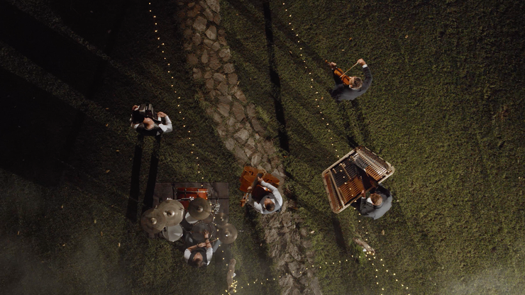 Nakrúcanie klipu ku skladbe Daj pusu od kapely Sokoly