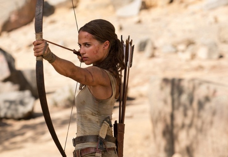 Alicia Vikander ako Lara Croft
