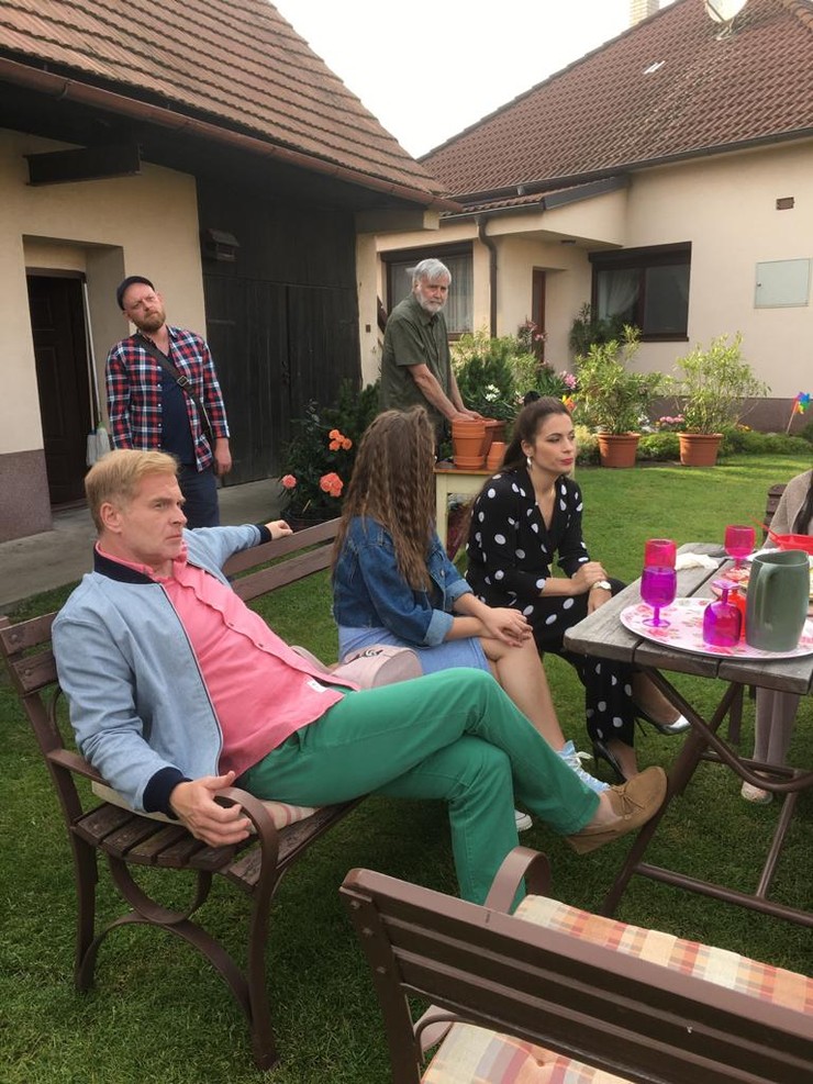 Marcel Ochránek (v popredí)