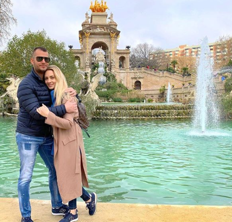 Barbora Krajčírová s manželom