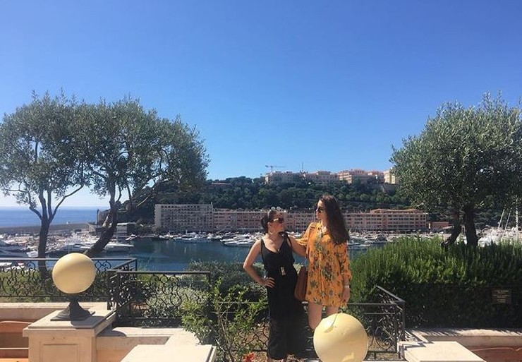 Karin Haydu na dovolenke