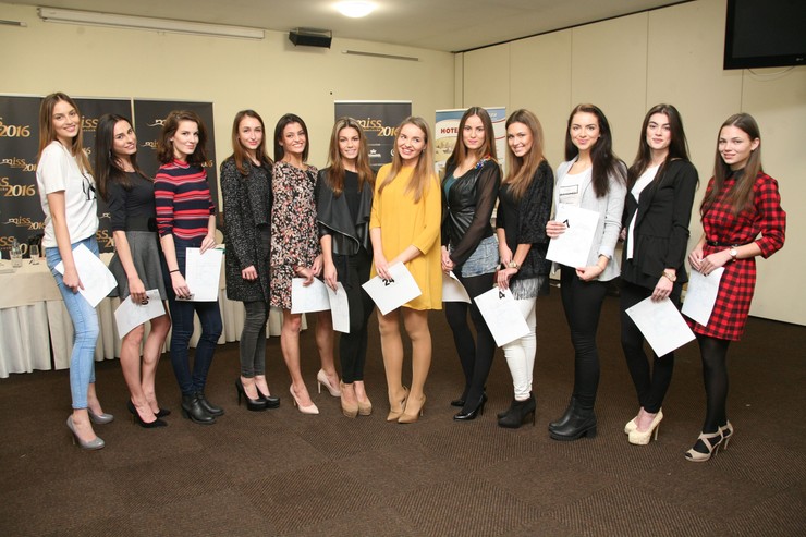 Kasting Miss Slovensko 2016