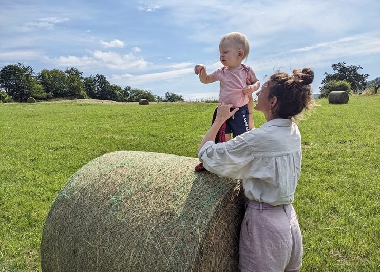  Octavia McKenzie so synčekom