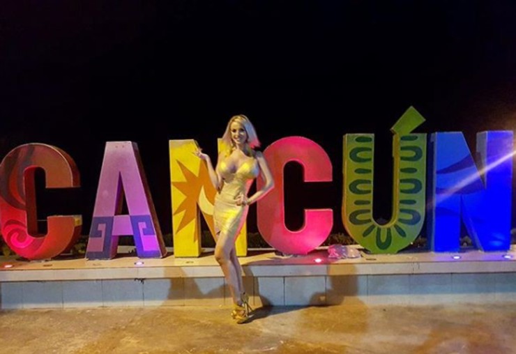 Zuzanita dovolenkuje v Mexiku