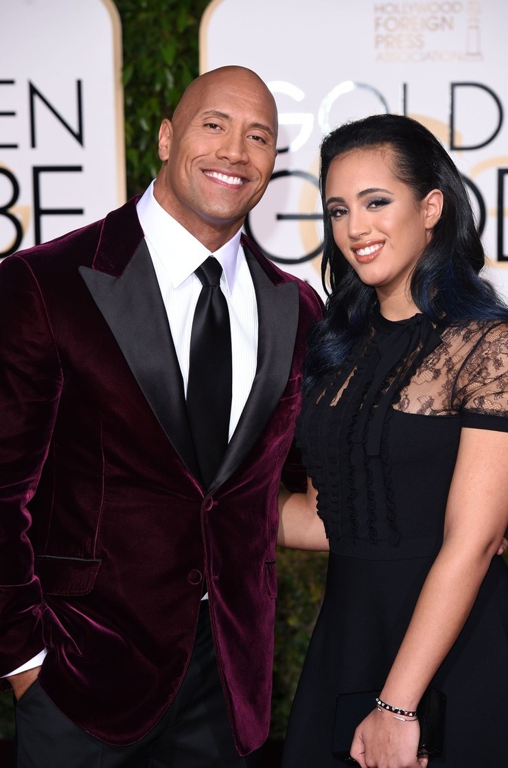 Dwayne "The Rock" Johnson a dcéra Simone Alexandra