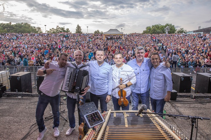 Sokoly - koncert Starý Tekov