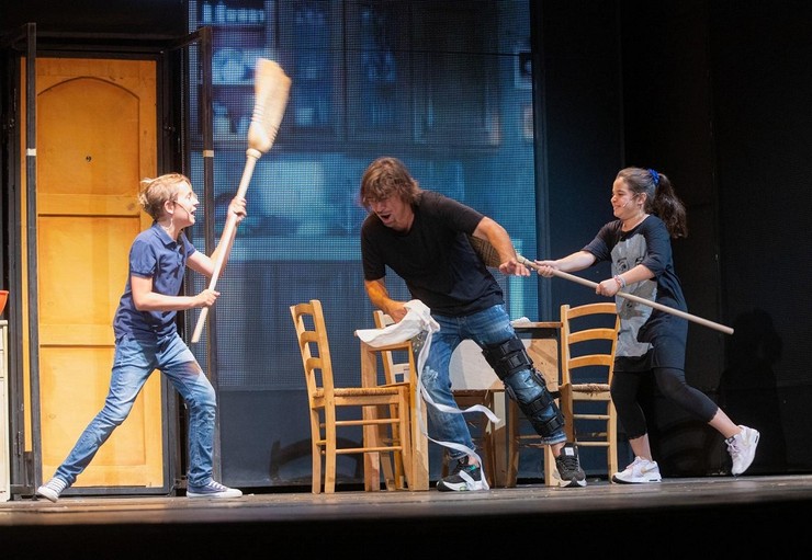 Sagvan Tofi s dcérou Satine