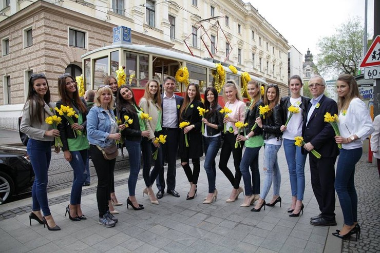 Deň narcisov s finalistkami Miss Slovensko 2016