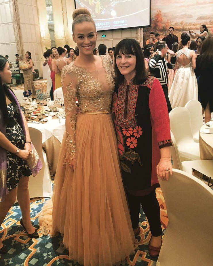 Lujza Strakova na Miss World