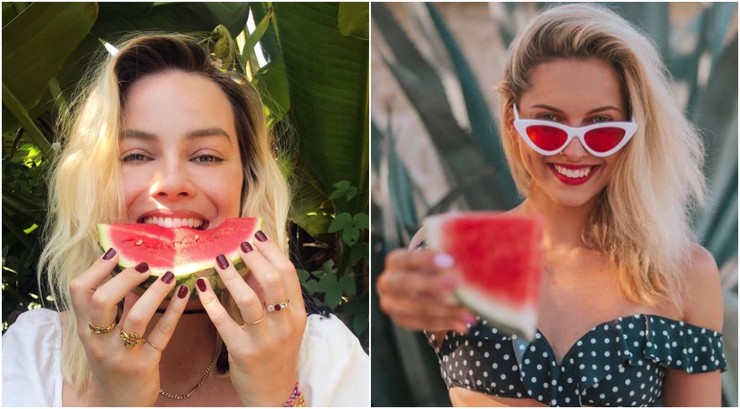 Margot Robbie a Sweetlady Lollipop