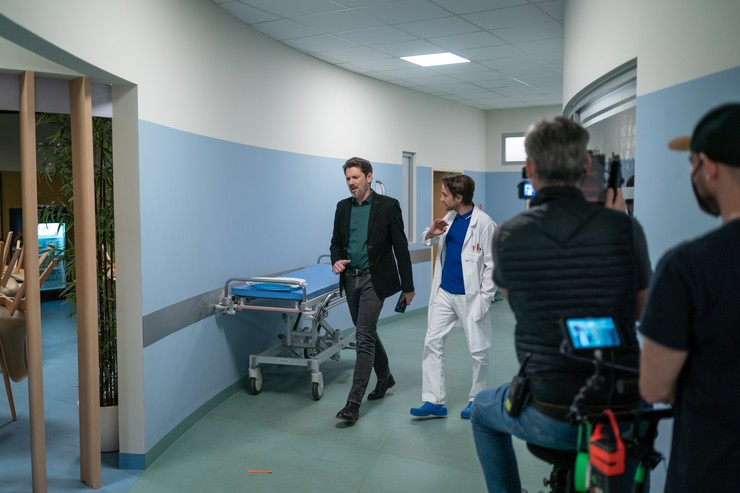 Nemocnica - Nakrúcanie seriálu - Marek Majeský