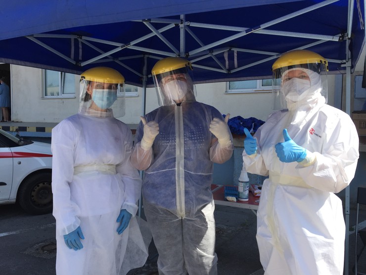 Nový život - testovanie hercov na COVID-19