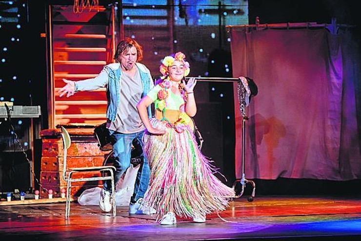 Sagvan Tofi s dcérou Satine