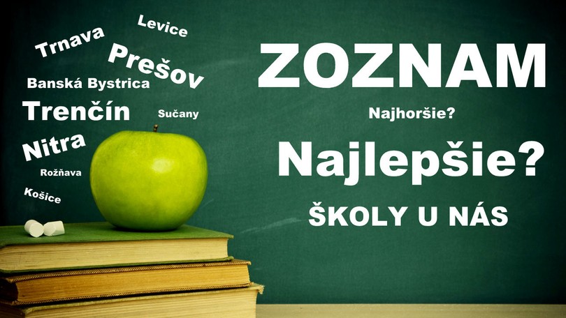 Najlepšia a najhoršia základná škola na Slovensku: Dokážete ich rozoznať?