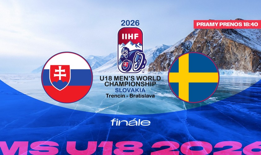 Finále MS U18: Slovensko - Švédsko