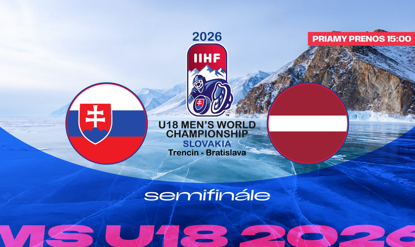 MS U18 semifinále: Slovensko - Loyšsko 1:0