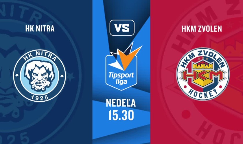 8.kolo Tipsport ligy pokračuje na JOJ ŠPORT duelom Nitra - Zvolen práve teraz