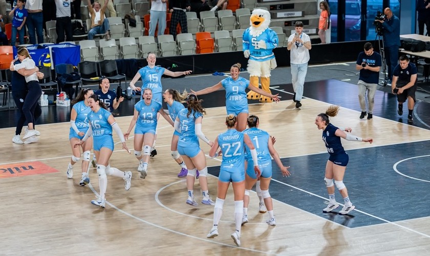 VK Slovan získal titul v piatom sete piateho zápasu