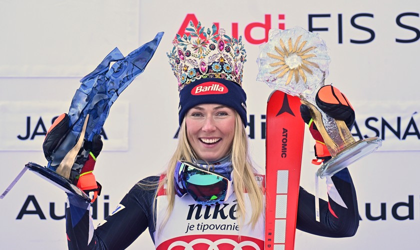 Jasná 2024: Mikaela Shiffrinová a Andreas Žampa, rozhovor