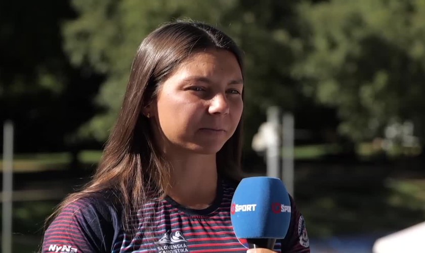 V pozadí úspechu - Vodný slalom - Emanuela Luknárová