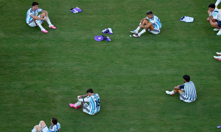 Messi so slzami po finálovom hvizde