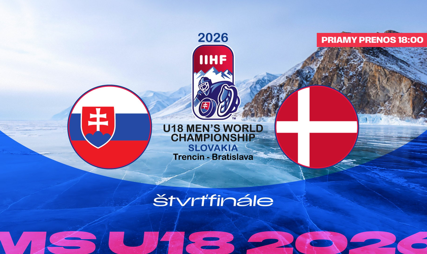 MS U18: Slovensko - Dánsko