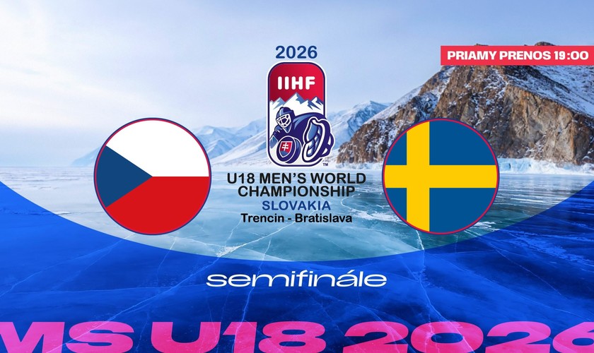 MS U18 semifinále: Česko - Švédsko