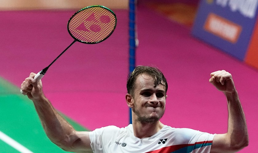 Majstrom sveta v bedmintone Francúz Lanier