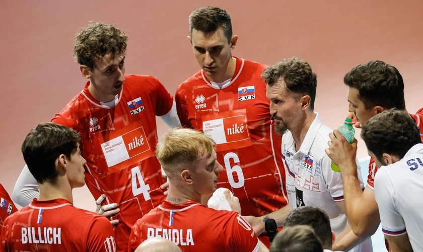 EuroVolley 2026: Švédsko - Slovensko 3:1, tvrdé slová trénera